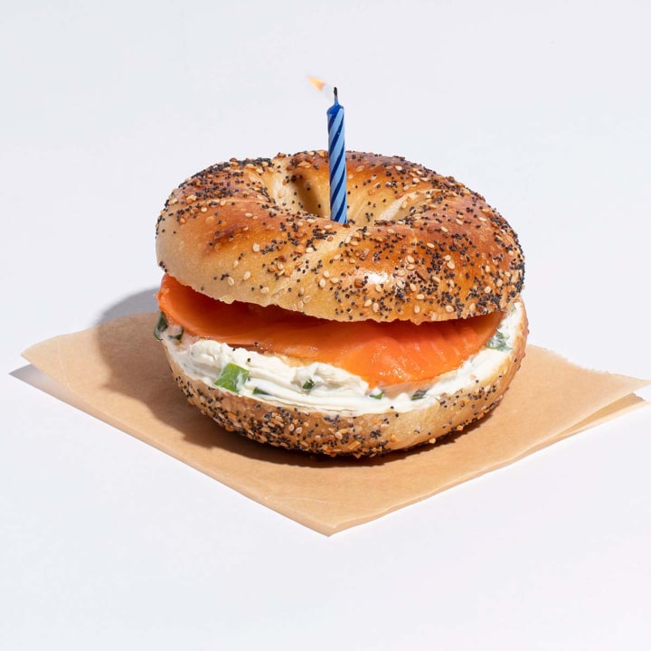 Birthday Bagel Brunch Kit for 6 From Zucker&#039;s Bagels and Smoked Fish