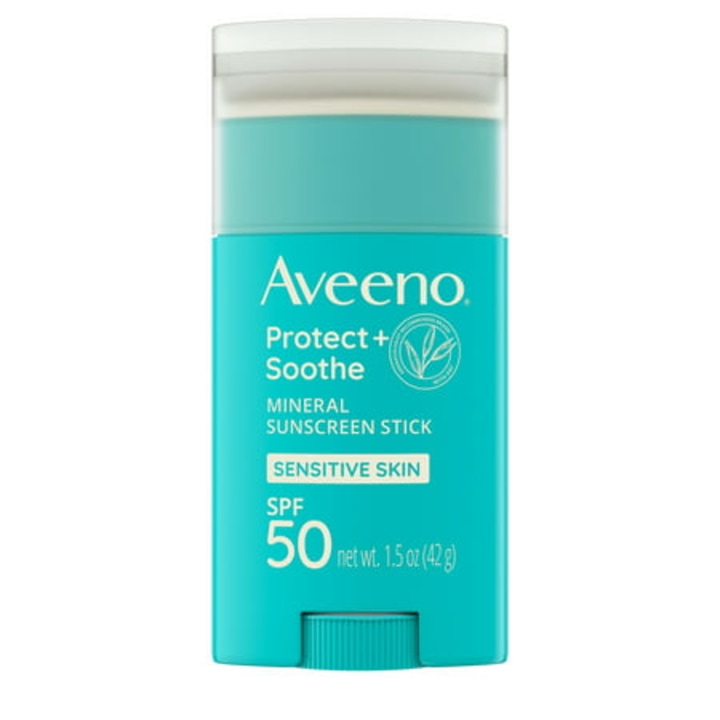 Aveeno Positively Mineral Sensitive Skin Sunscreen Stick