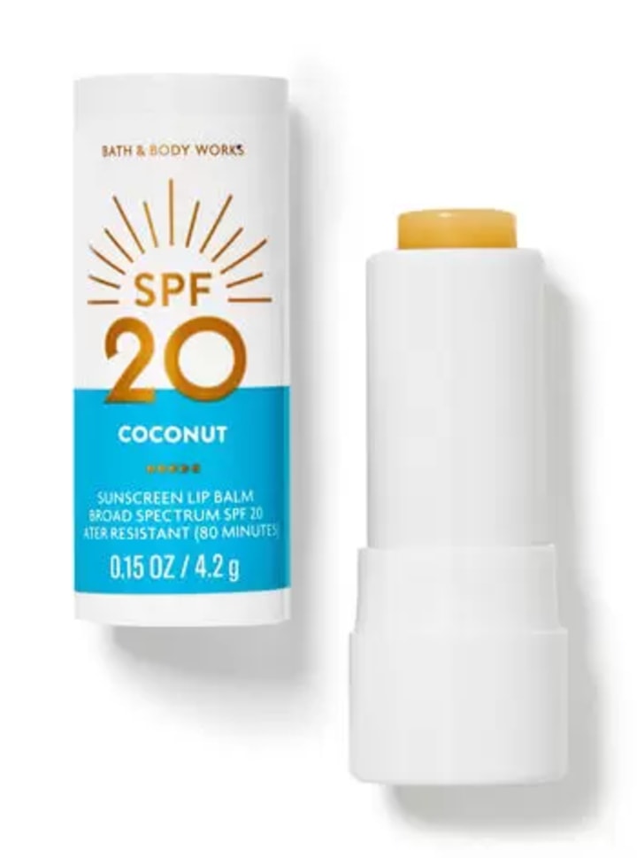 Coconut Sunscreen Lip Balm