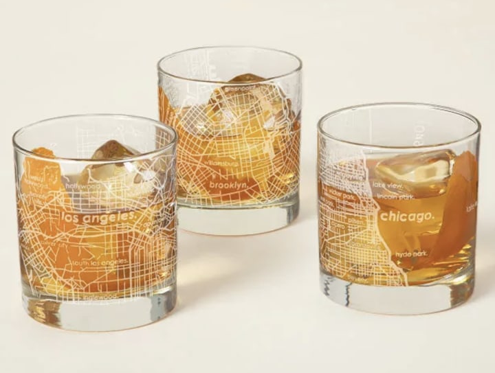 Urban Map Glass