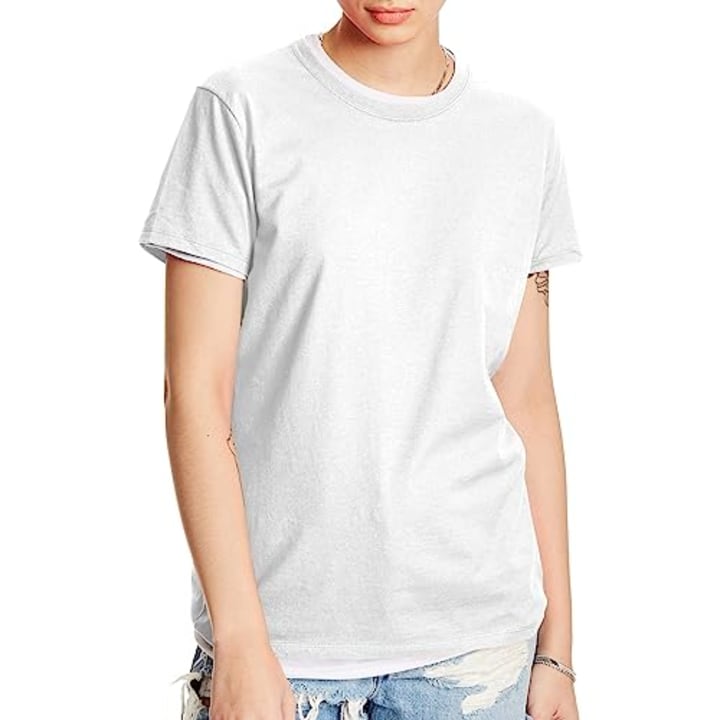 Hanes Women&#039;s Nano T-Shirt, X-Large, White