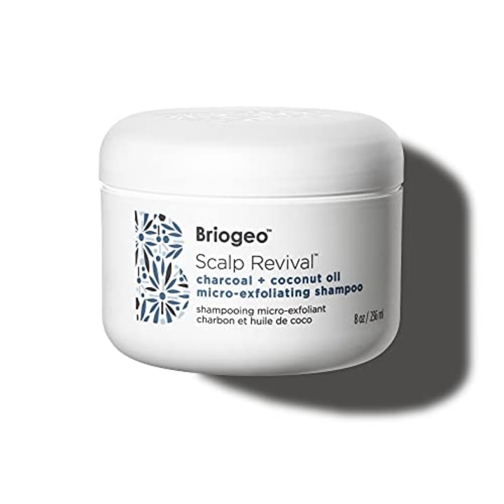 Briogeo Scalp Revival Charcoal + Coconut Oil Micro-Exfoliating Shampoo - Scalp Scrub Treatment to Soothe a Dry, Flaky, Itchy Scalp. 8 Ounces.
