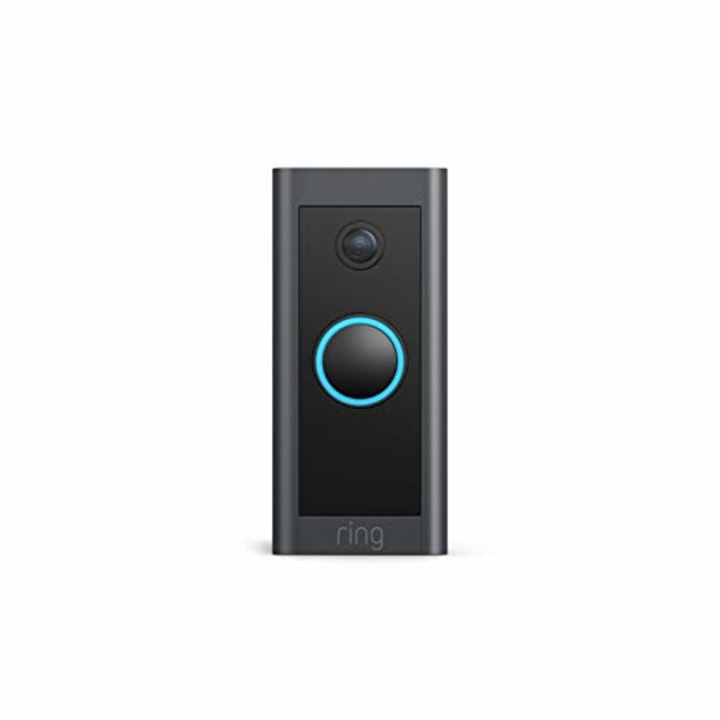 Ring Video Doorbell Wired - Convenient, essential features in a compact design, pair with Ring Chime to hear audio alerts in your home (existing doorbell wiring required) - 2021 release