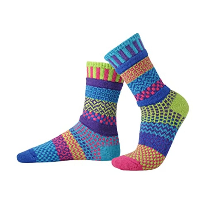 Solmate Socks - Mismatched Crew Socks for Women or Men