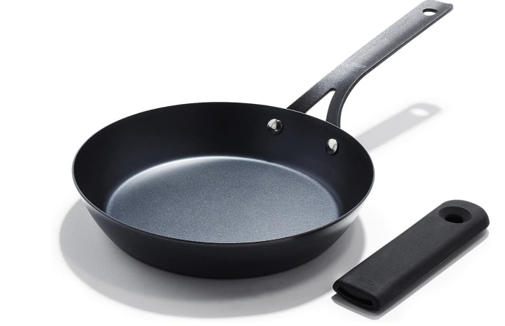 Obsidian Pre-Seasoned Carbon Steel 8" Frying Pan