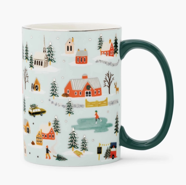Holiday Porcelain Mug