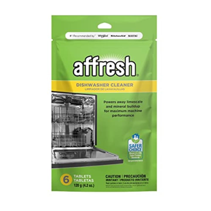 Affresh Dishwasher Cleaner, Helps Remove Limescale and Odor-Causing Residue, 12 Tablets (2 Pack)