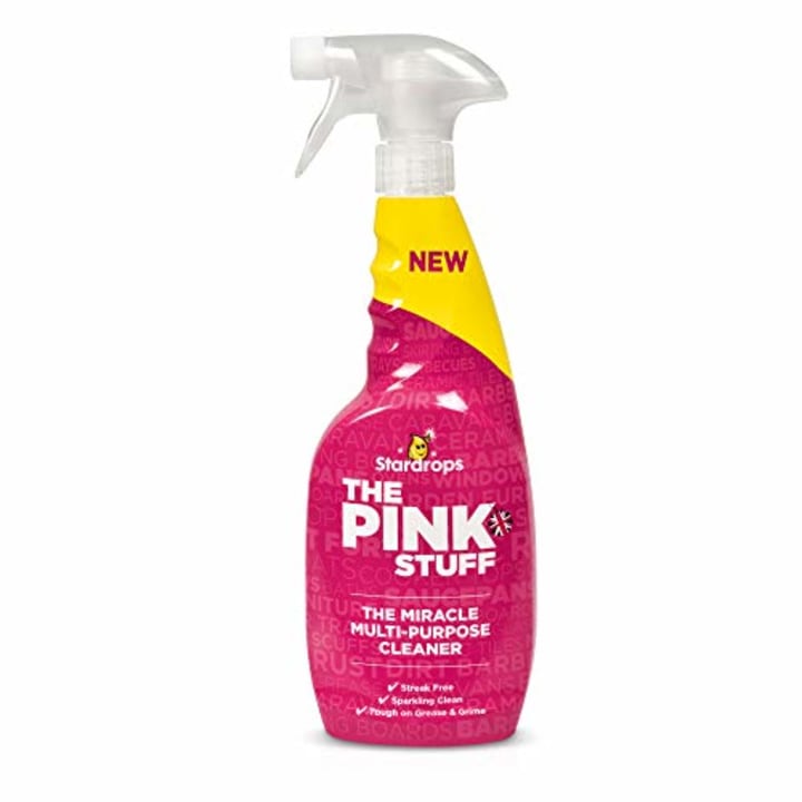 The Pink Stuff The Miracle Bathroom Foam Cleaner, 750 ml + The Pink Stuff  The Miracle Toilet Cleaner Gel, 750 ml 