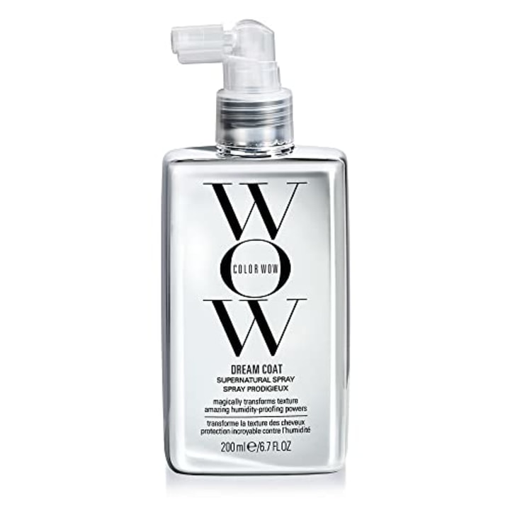 Color Wow Dream Coat Supernatural Spray - Multi award winning anti frizz spray keeps hair frizz free for days no matter the weather with moisture repellant anti humidity technology; glass hair results