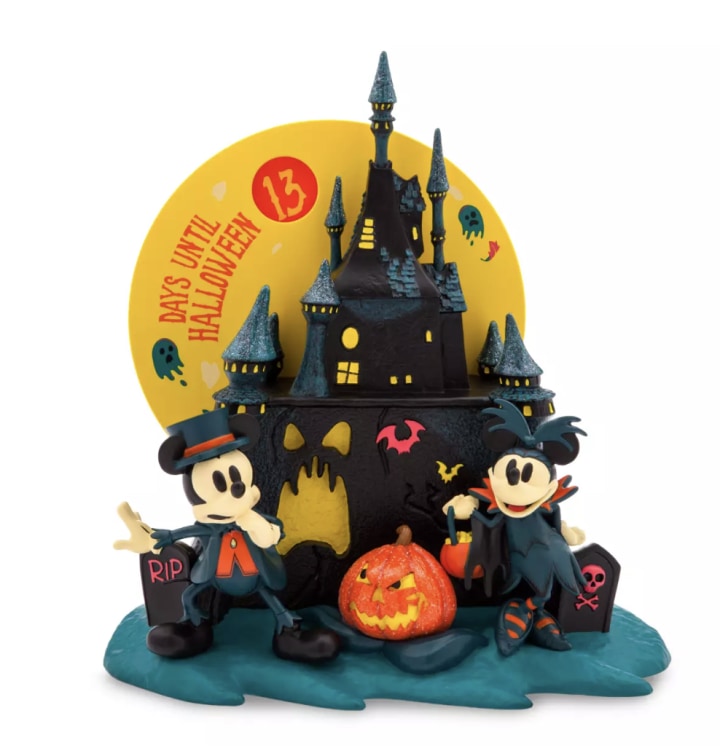 Mickey and Minnie Mouse Halloween Countdown Calendar
