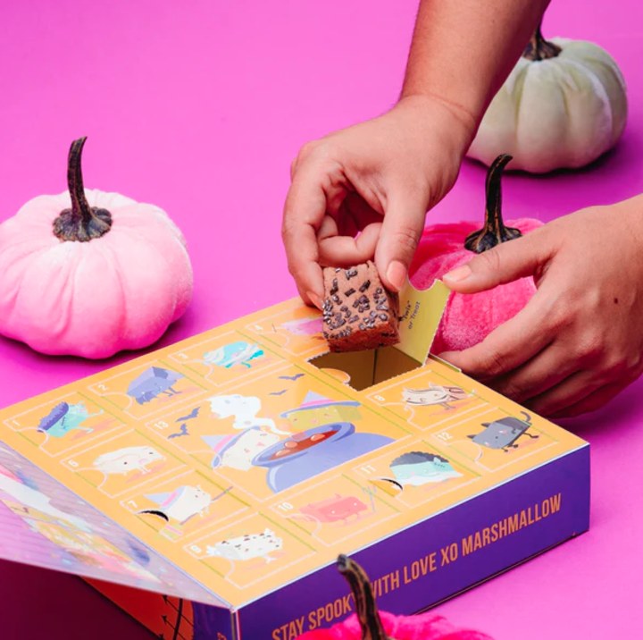 Halloween Marshmallow Advent Calendar