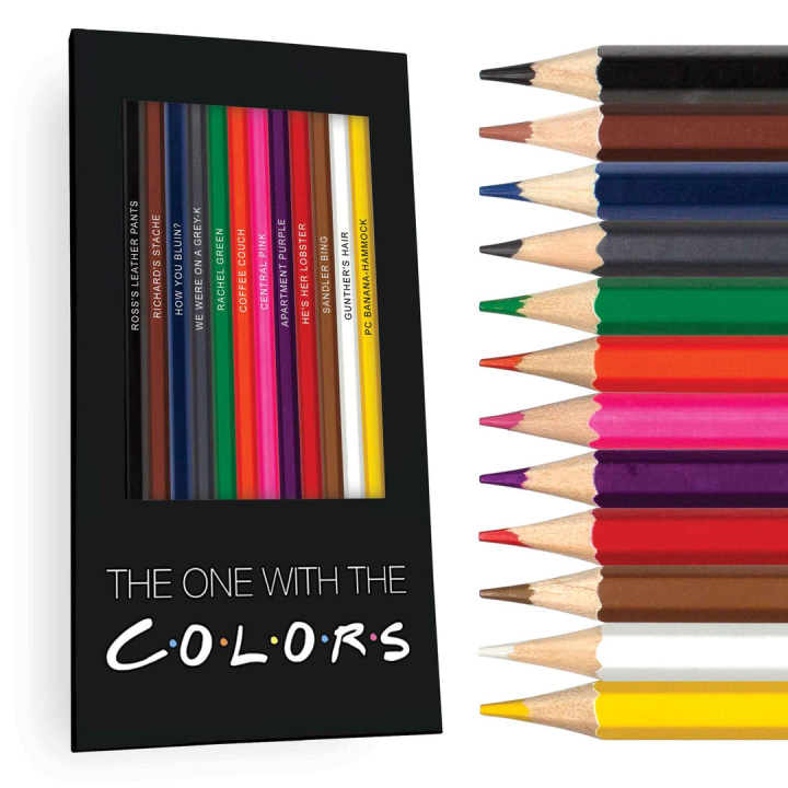 Colored Pencils for Fans of Friends