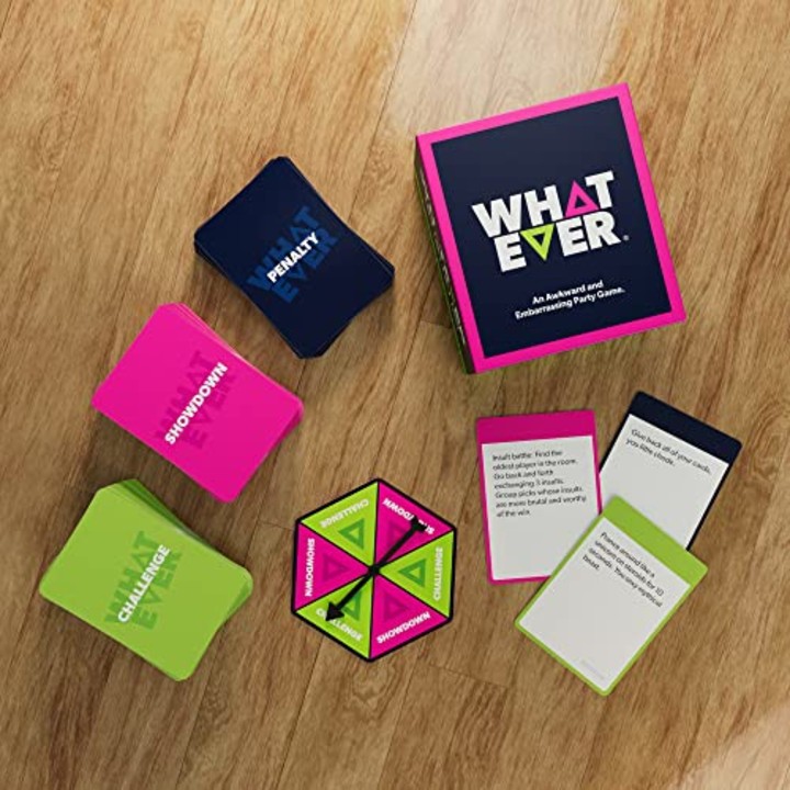 WHATEVER: The Awkward and Embarrassing Adult Party Card Game for Group Game Nights and Parties