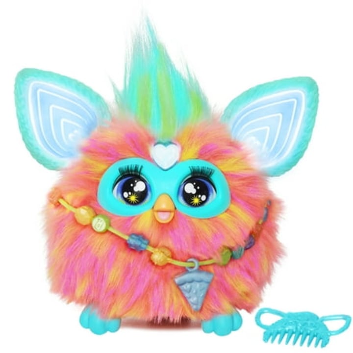 Furby Coral Plush Toy