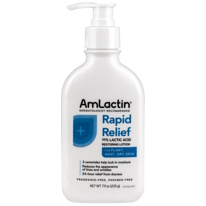 AmLactin Rapid Relief Restoring Lotion + Ceramides Unscented7.9oz