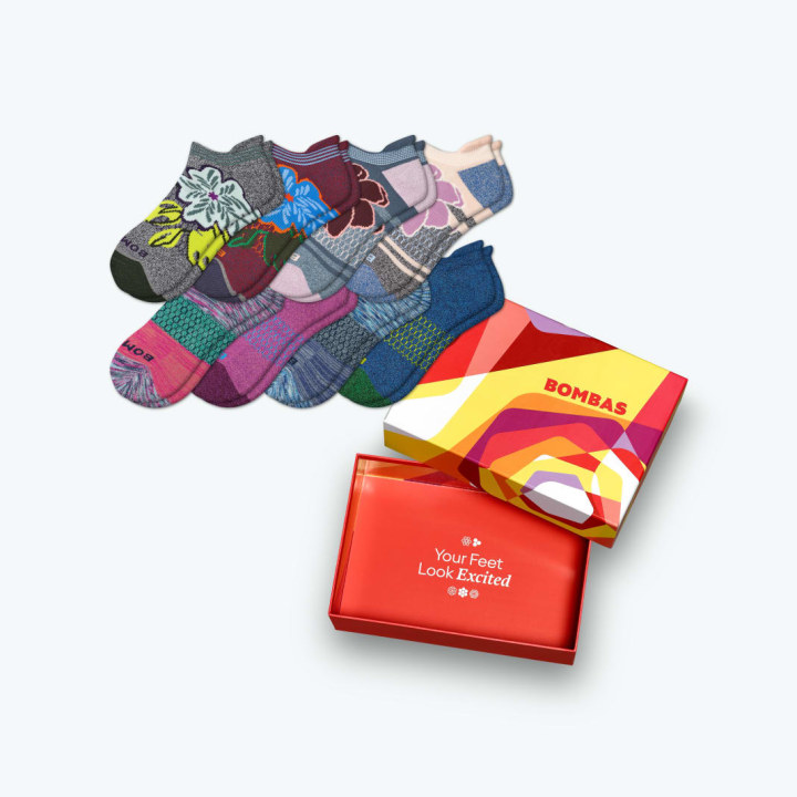 Bombas Ankle Sock 8-Pack Gift Box