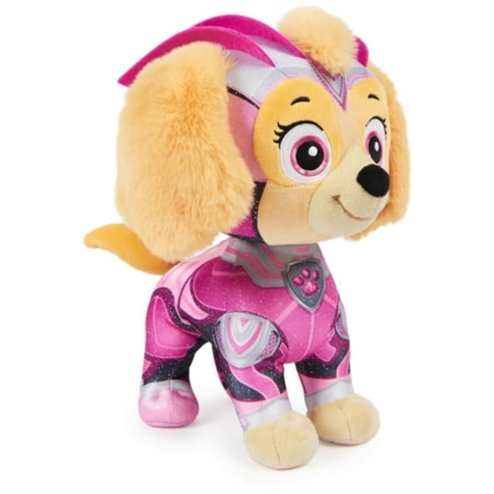 PAW Patrol: The Mighty Movie, Skye 12-inch Tall Premium Plush Toy for Kids 3+