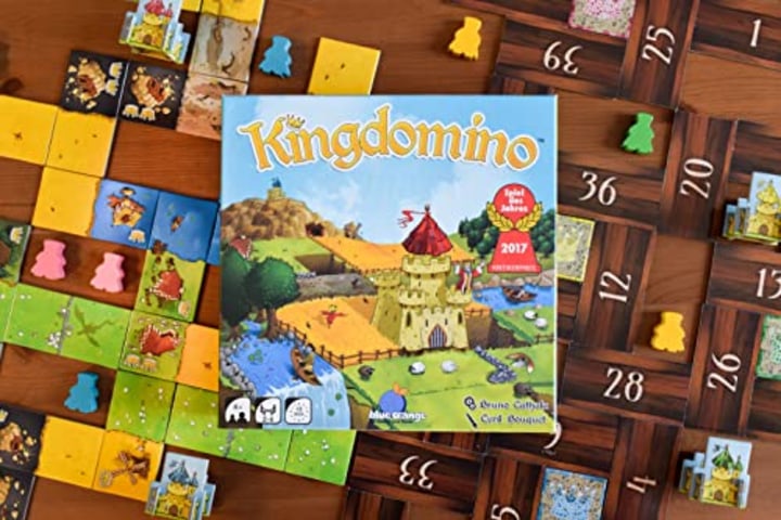 Blue Orange Games Kingdomino Strategy Board Game