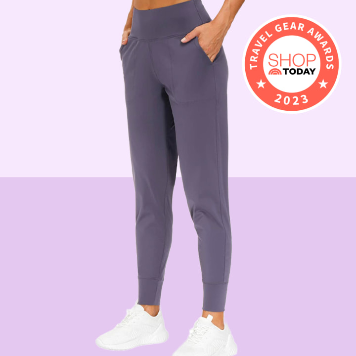 The Gym People Women's Joggers Pants Lightweight Athletic Leggings