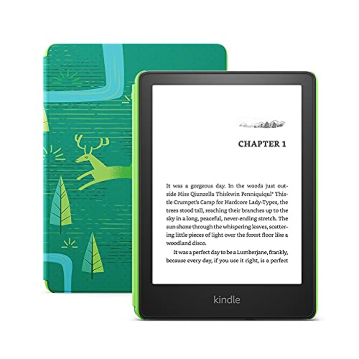 Kindle Kids, a Kindle designed for kids, with parental controls - Pink Cover