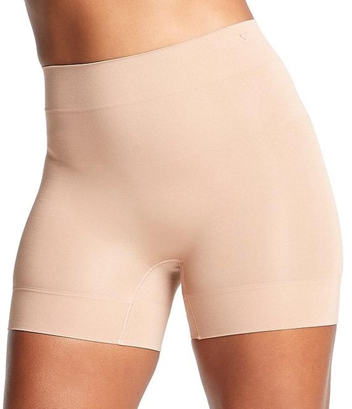 Assets By Spanx Women's Thintuition Hip Slimming Girl Shorts - Beige Xl :  Target