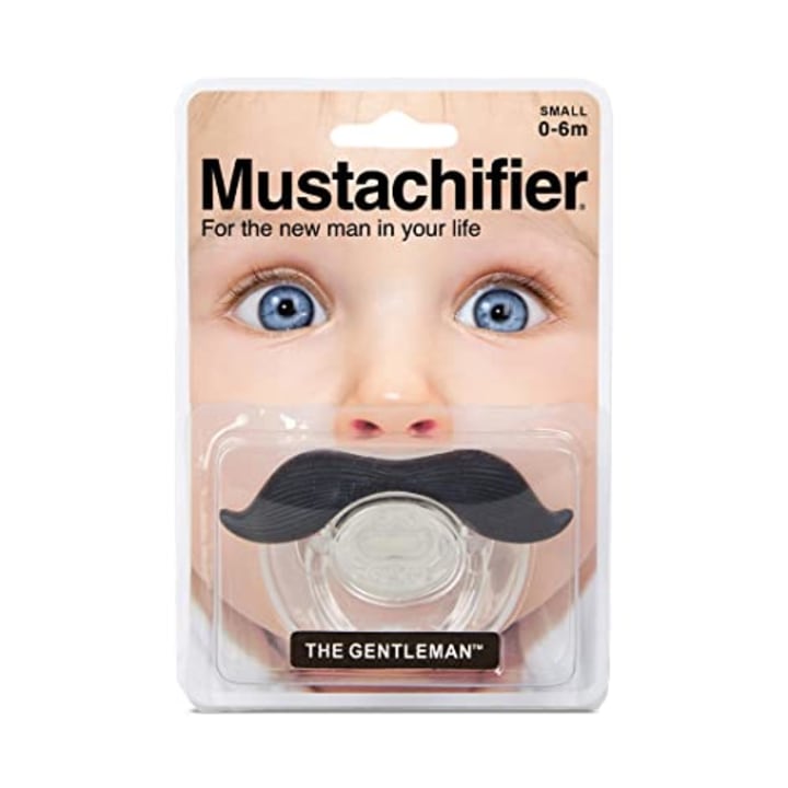 Hipsterkid Mustachifier Pacifier