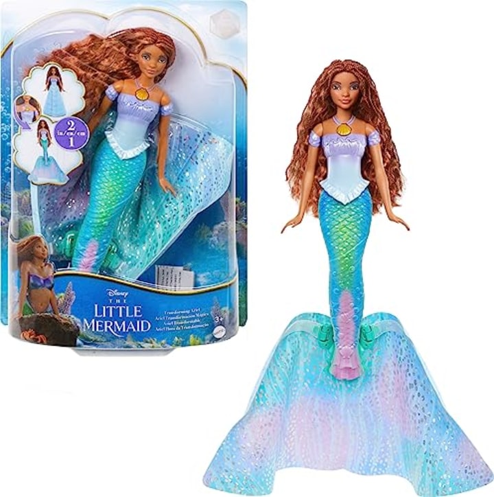 Mattel Disney The Little Mermaid Transforming Ariel