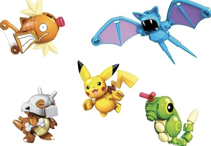 Pokémon Action Figure Building Toy Set