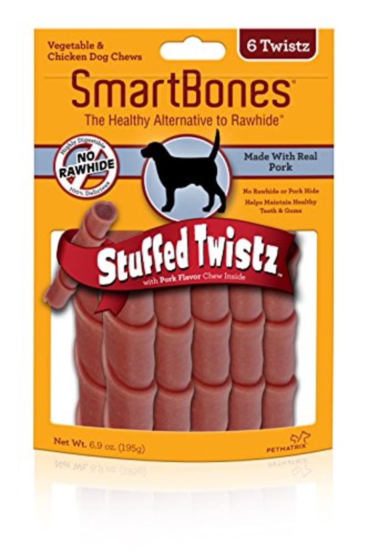 SmartBones Pork Stuffed Twistz