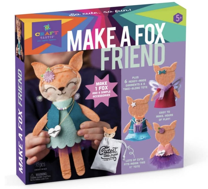 Make a Fox Friend Craft Kit