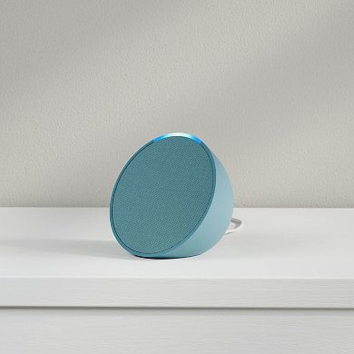 FOR BFCM BACON - Introducing Echo Pop | Full sound compact smart speaker with Alexa | Lavender Bloom