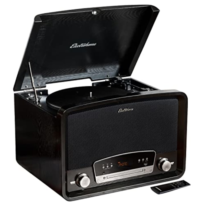 Electrohome Kingston 7-in-1 Vintage Vinyl Record Player