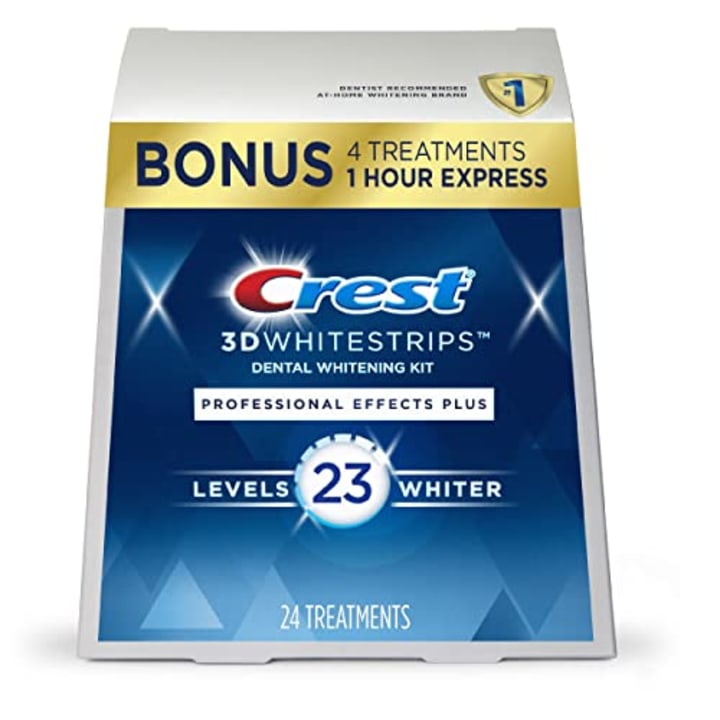 FOR BFCM BACON- Crest 3D Whitestrips, Professional Effects, Teeth Whitening Strip Kit, 44 Strips (22 Count Pack)
