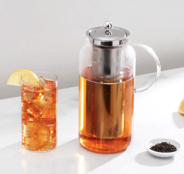Glass Infuser Pitcher