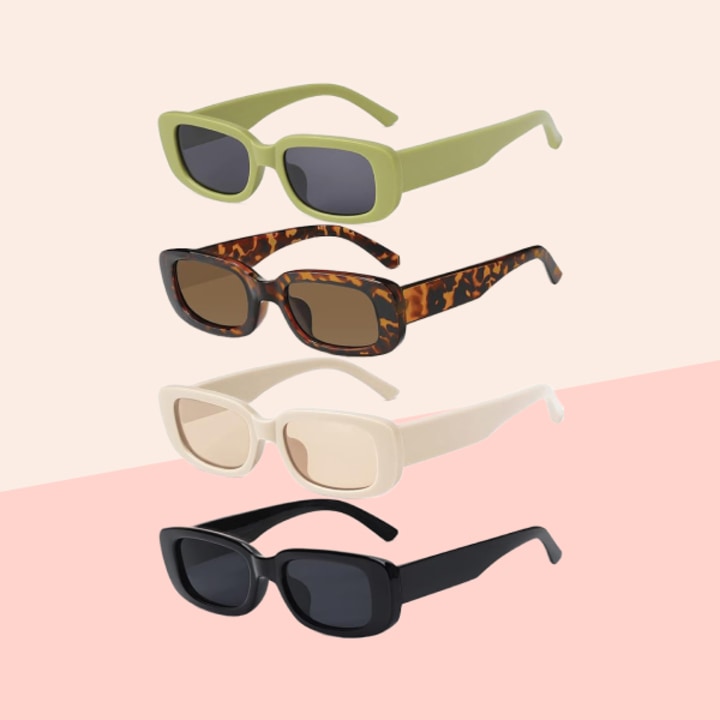 Tsketsvy Retro Sunglasses (Set of 4) 