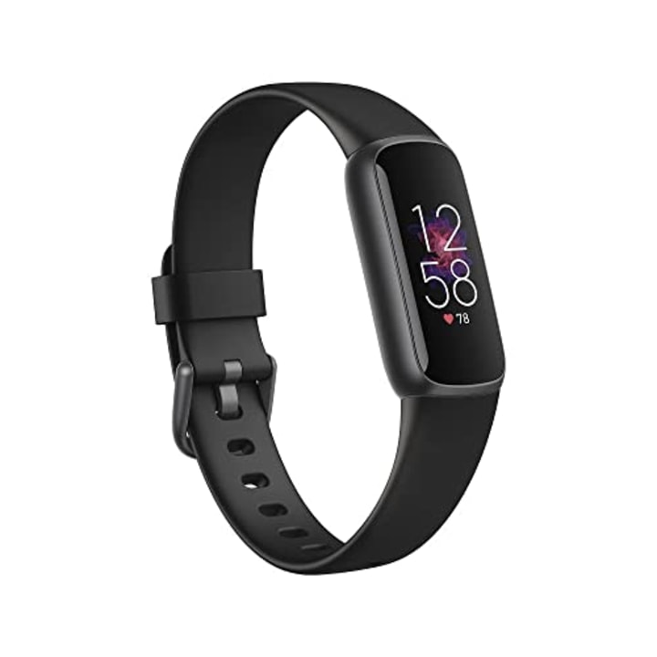 Fitbit Luxe Fitness and Wellness Tracker with Stress Management, Sleep Tracking and 24/7 Heart Rate, Black/Graphite, One Size (S &amp; L Bands Included)