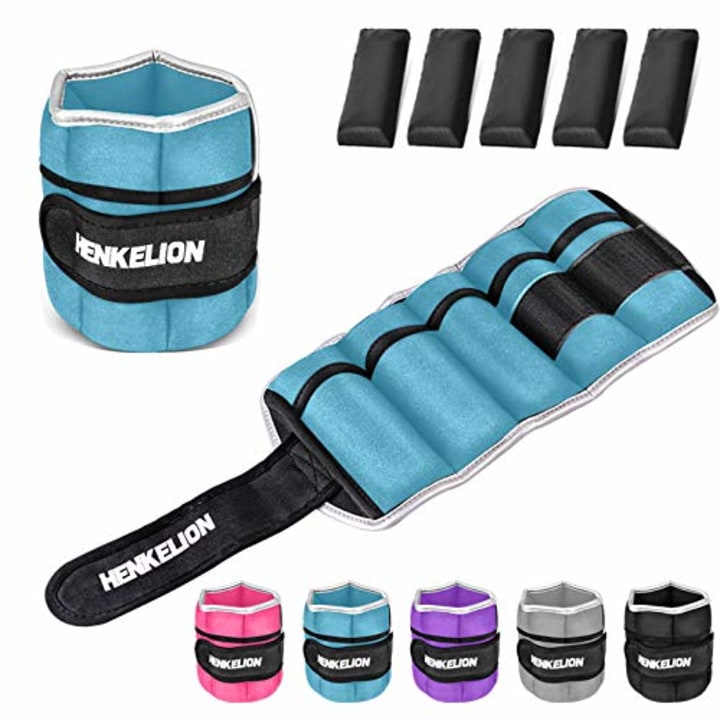 obé ankle weights, 1.5lbs