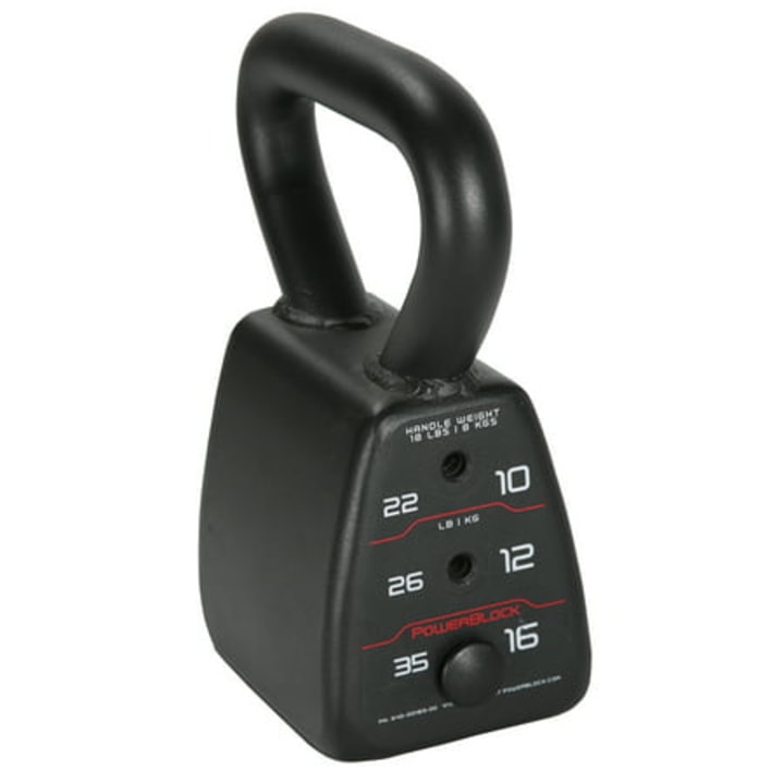 PowerBlock Adjustable Kettlebell 18 to 35 lbs