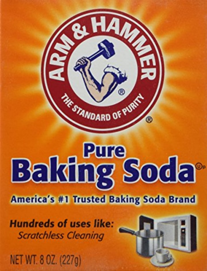 Arm &amp; Hammer Pure Baking Soda, 8 Ounce (Pack of 3)