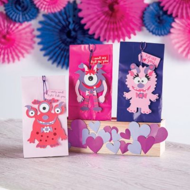 Monster Valentine Ornament Craft Kit