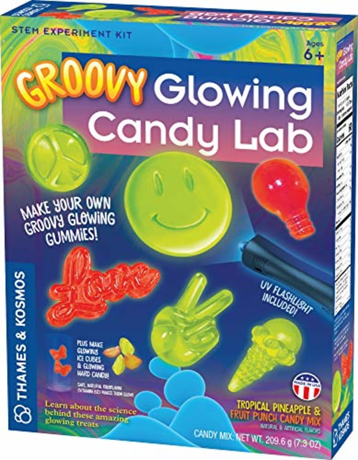 Thames &amp; Kosmos Groovy Glowing Candy Lab STEM Kit