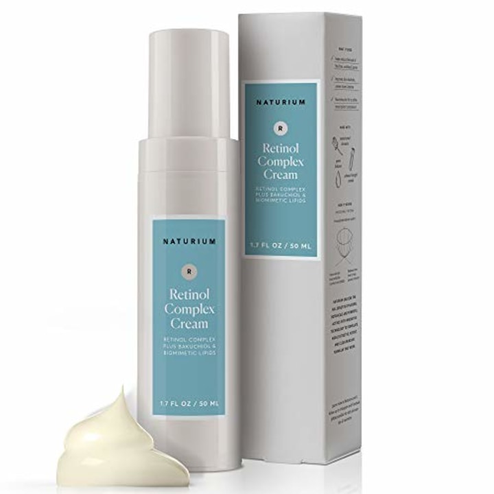 Retinol Complex Face Cream 2.5% - 1.7 oz, Radiant Complexion, Even Skin Texture, Moisturizing Skin Repair Facial Cream with Retinol Complex Plus Hyaluronic Acid &amp; Vitamin E by Naturium