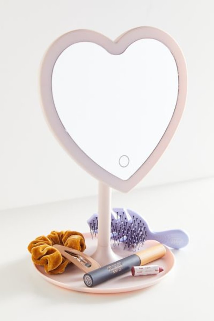 Urban Outfitters UO Heartbeat Makeup Vanity Mirror