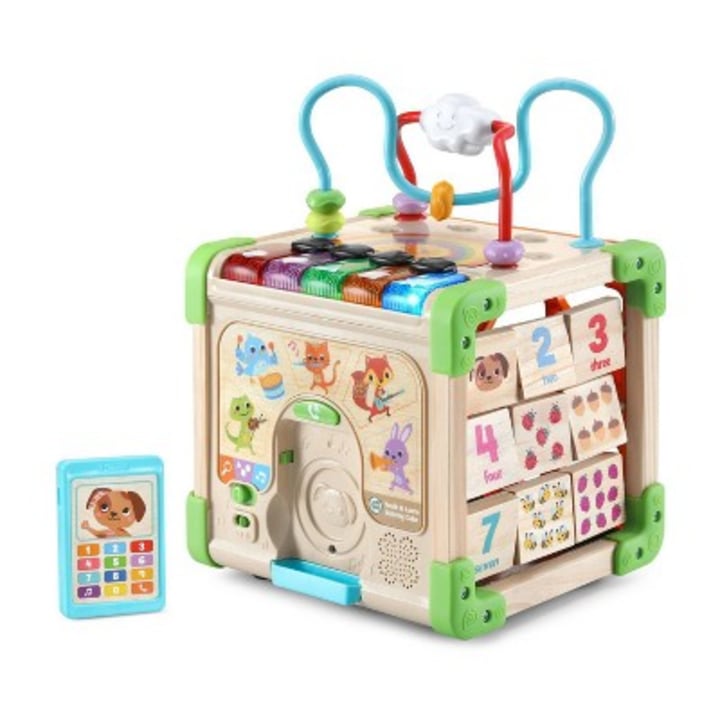 LeapFrog Touch &amp; Learn Wooden Activity Cube