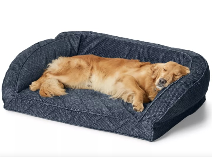 Orvis Memory Foam Bolster Dog Bed