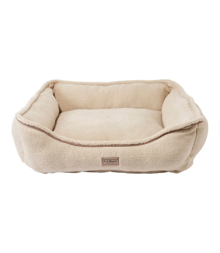 L.L.Bean Premium Cuddler Bolster Dog Bed