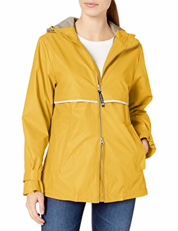 cute women's rain jacket