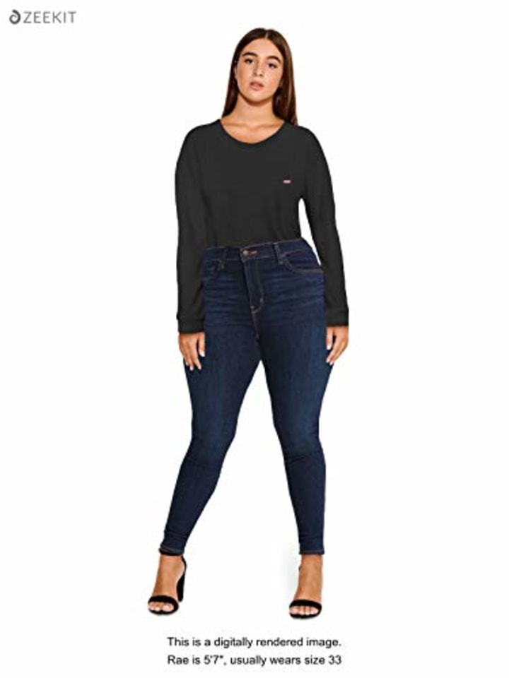 The best jeans for shaping a lower belly / mom pooch / apron belly #tu, Jeans