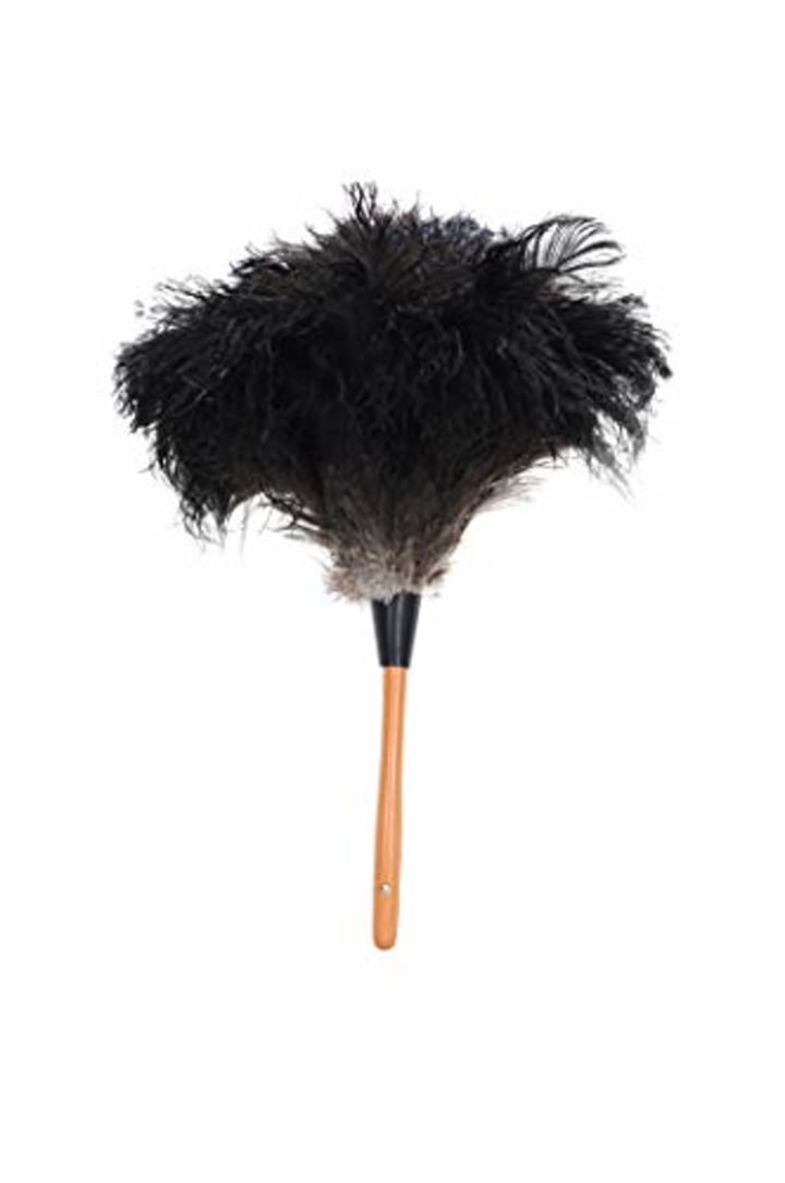 Royal Duster Black Ostrich Feather Duster