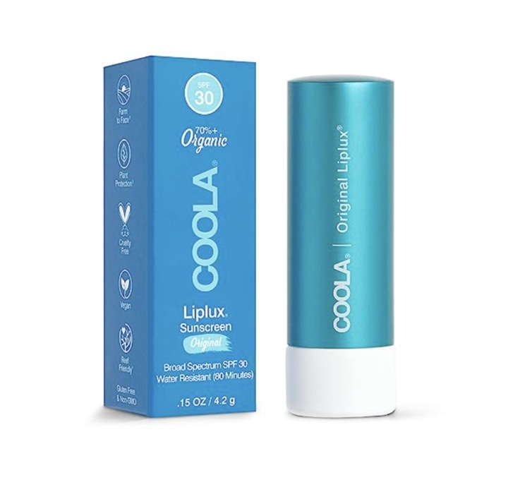Coola LipLux Organic Classic Sunscreen Lip Balm SPF 30